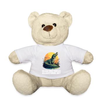 Alligatoren Alligator - Teddy - Weiß - Vorne