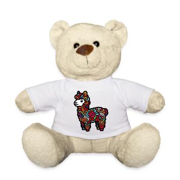Alpaca - Teddy Bear - white - Front