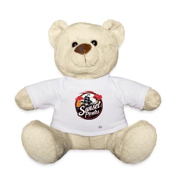 Das Schiff der Sonnenuntergang-Piraten: Segeln - Teddy - Weiß - Vorne