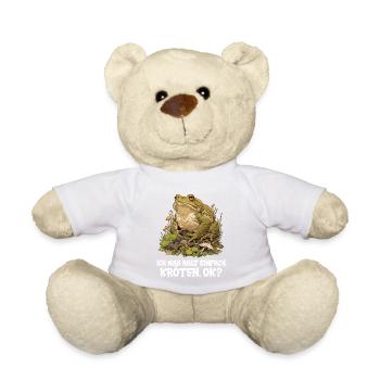 Toad Toads Toad - Teddy Bear - white - Front