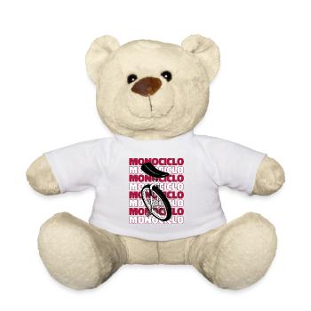 Einrad Einrad Einrad Unicycle Einrad - Teddy - Weiß - Vorne