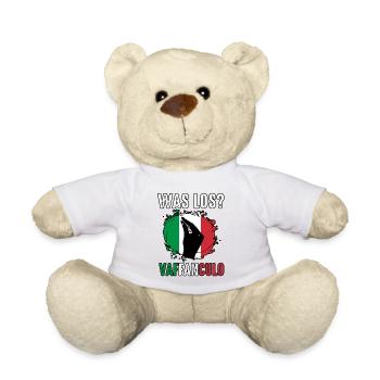 Italie Vaffanculo italien - Nounours - blanc - Devant