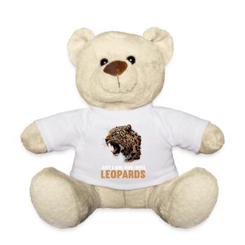 Léopard léopard - Nounours - blanc - Devant