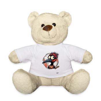 pic : Pic drôle fou - Nounours - blanc - Devant