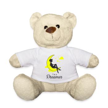 JE SUIS UN RÊVEUR - Nounours - blanc - Devant