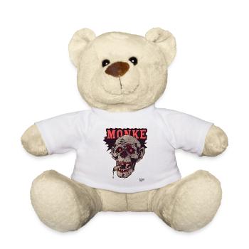 Singe zombie - Nounours - blanc - Devant