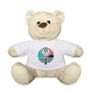 Pickleball Emblem - Teddy - Weiß - Vorne