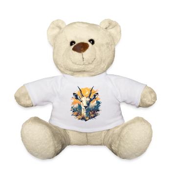 Antelope Antilopen Antilope - Teddy Bear - white - Front