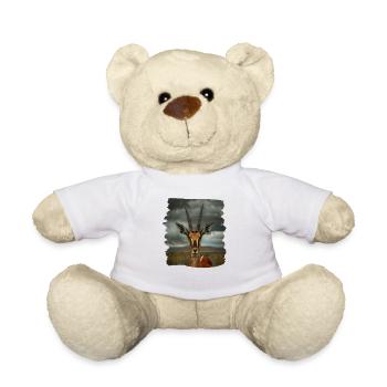 Antelope Antilopen Antilope - Teddy Bear - white - Front