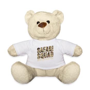 Safari Squad - Abenteuer Zusammen, Erinnerungen - Teddy - Weiß - Vorne