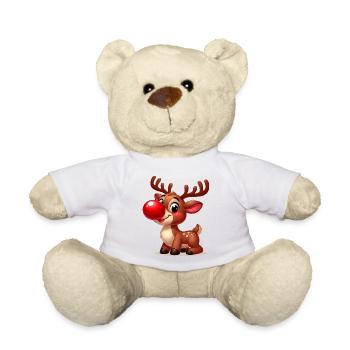 Rentier - Teddy - Weiß - Vorne