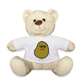 Cool potato - Teddy Bear - white - Front