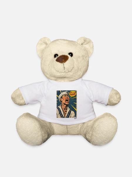 Retro Vintage Cartoon Seemann: Es ist so eng! - Teddy - Weiß