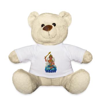 Bouddhisme Dieu Bodhisattva Manjushri - Nounours - blanc - Devant