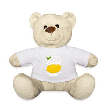 Support Your Local Lemon Lemonade - Teddy Bear - white - Front