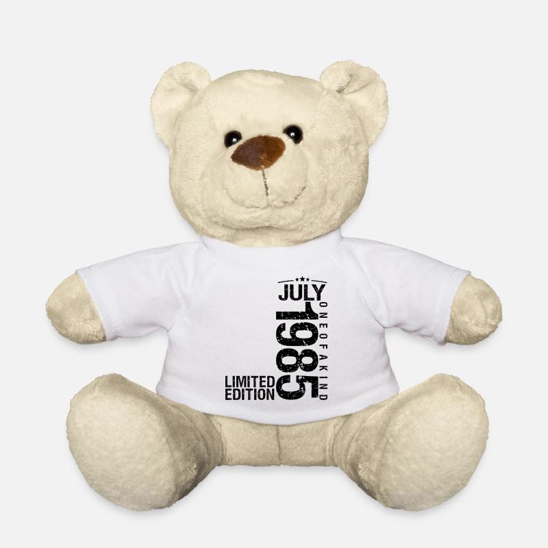Geburtstag 1985 Juli 1985 Juli 1985 - Teddy - Weiß