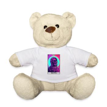 Carte de Tarot, Carte de Tarot, Mort - Nounours - blanc - Devant