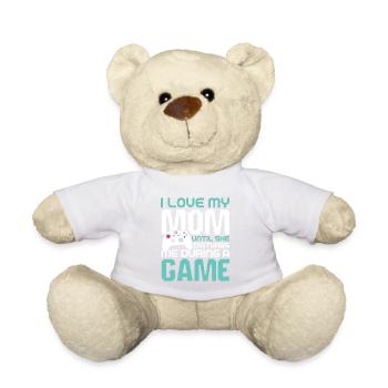 Play Controller Gaming m’a tenu occupé pendant ma - Nounours - blanc - Devant