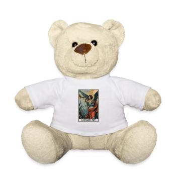 Tarot Cards Tarot Card 20 Judgment Court - Teddy Bear - white - Front