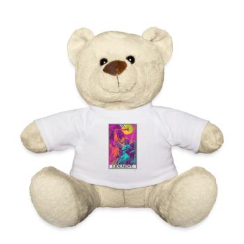 Tarot Cards Tarot Card 20 Judgment Court - Teddy Bear - white - Front