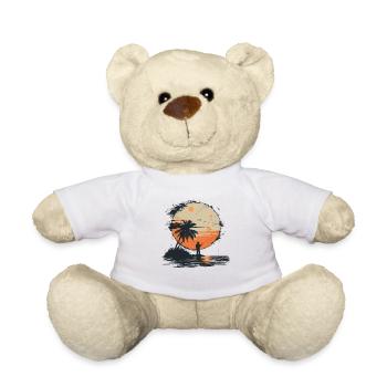 Graphique de pêche - Nounours - blanc - Devant