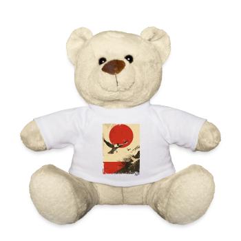 Propaganda Style: Nature and Birds - Teddy Bear - white - Front