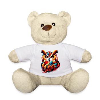 Hibou - Nounours - blanc - Devant