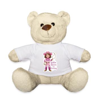 Humorvolles Leben auf dem Bauernhof Cowboy für - Teddy - Weiß - Vorne