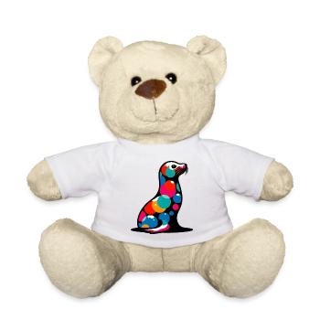 Seal - Teddy Bear - white - Front