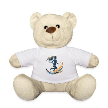 Coureur graphique - Nounours - blanc - Devant