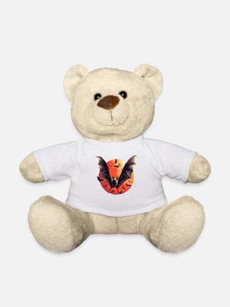 Bat Fledermäuse Fledermaus - Teddy - Weiß