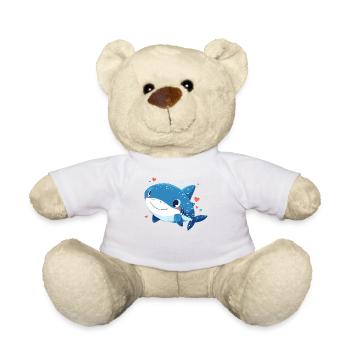 requin-baleine Requin-baleine requin-baleine - Nounours - blanc - Devant