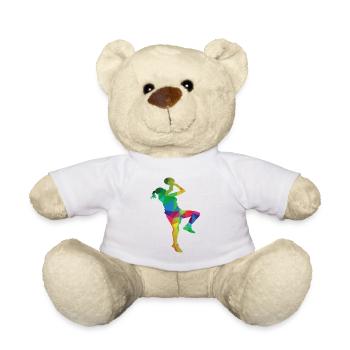 Basketball Women's Jersey - Teddy Bear - white - Front