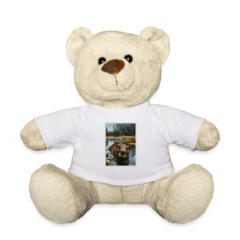Beaver Biber - Nounours - blanc - Devant