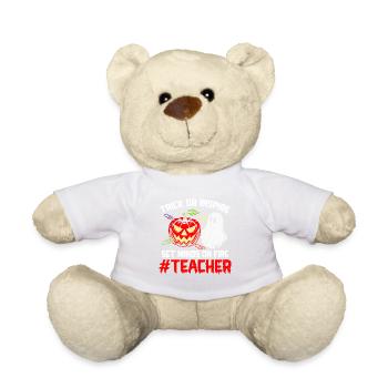 Halloween Trick or Inspire, Worries - Teddy Bear - white - Front
