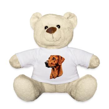 Rhodesian Ridgeback Hunting Dog Dogs Pride Ridgeback - Teddy Bear - white - Front