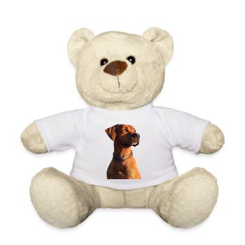 Rhodesian Ridgeback Hunting Dog Dogs Pride Ridgeback - Teddy Bear - white - Front
