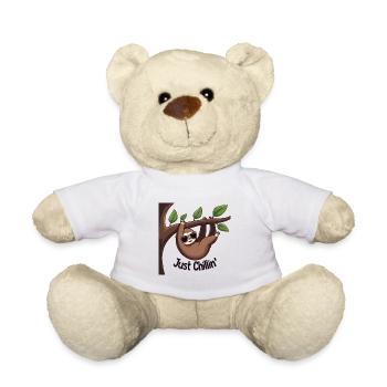 PARESSE DRÔLE - Nounours - blanc - Devant