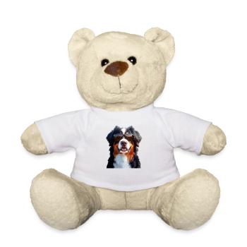 Bouvier bernois Chiens mignons Bouvier suisse - Nounours - blanc - Devant