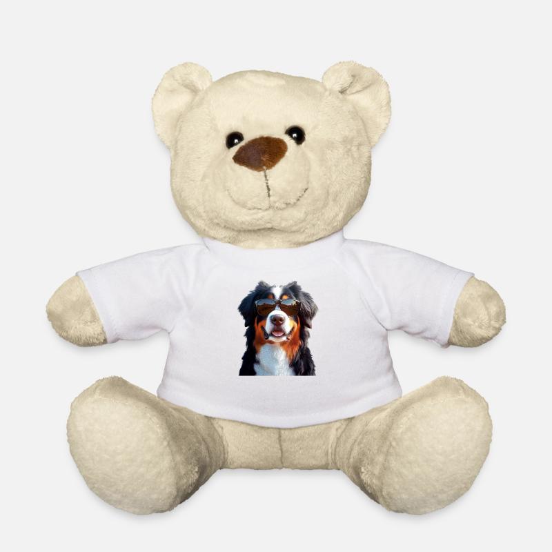 Bouvier bernois Chiens mignons Bouvier suisse - Nounours - blanc
