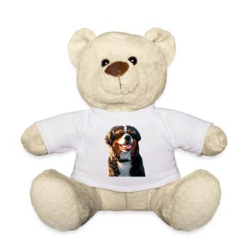 Bouvier bernois Chiens mignons Bouvier suisse - Nounours - blanc - Devant