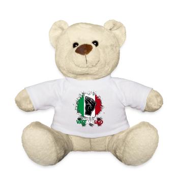 Italien Italiener Vaffanculo - Teddy - Weiß - Vorne