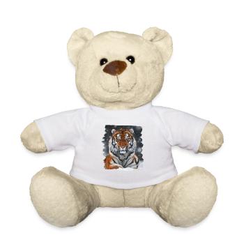 Siberian tigers Siberian tigers - Teddy Bear - white - Front