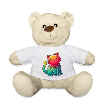 Chat - Nounours - blanc - Devant