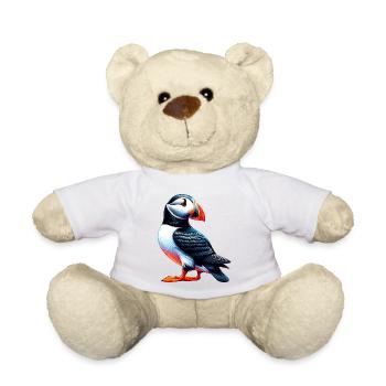 Papageitaucher - Teddy - Weiß - Vorne