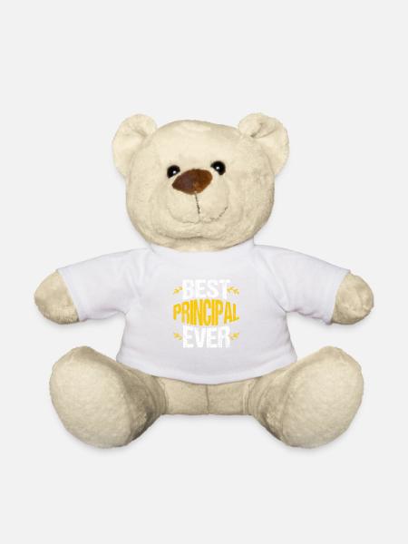 Der Beste Schulleiter Aller Zeiten - Teddy - Weiß