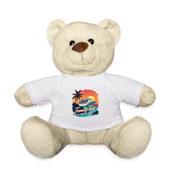 Family Cruise Shirt Discover the - Teddy Bear - white - Front