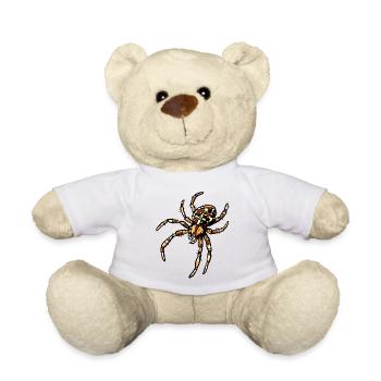 Araignée croisée - Nounours - blanc - Devant