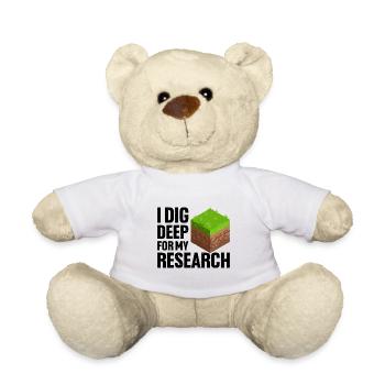 Soil Scientist Pedology - Teddy Bear - white - Front