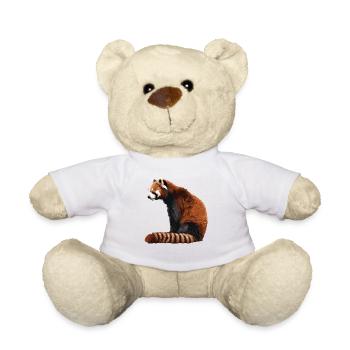 Panda roux Petits pandas Petit panda roux - Nounours - blanc - Devant